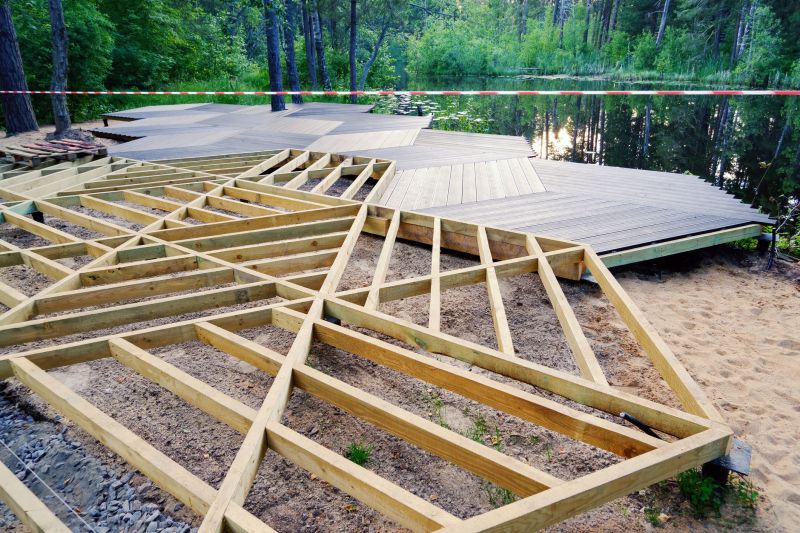 Ground Level Deck Construction in Stamford, CT